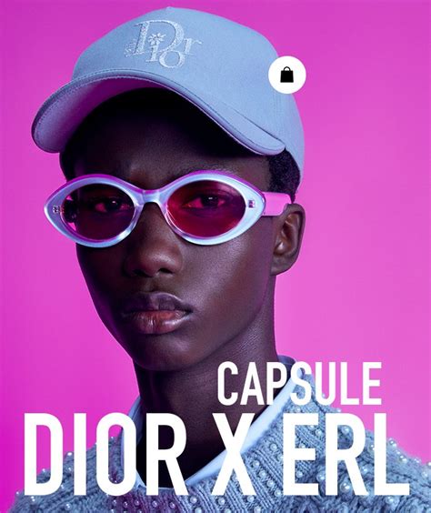 dior and erl|dior x erl capsules.